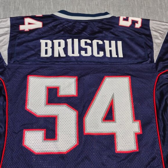 VINTAGE Teddy Bruschi New England Patriots Reebok On Field Jersey Size Small - Picture 11 of 15